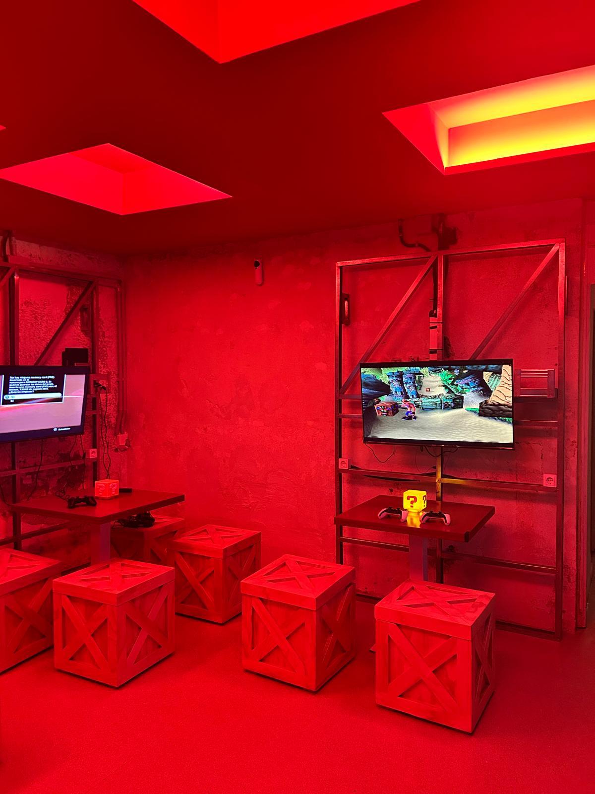 Seating area at Glitch