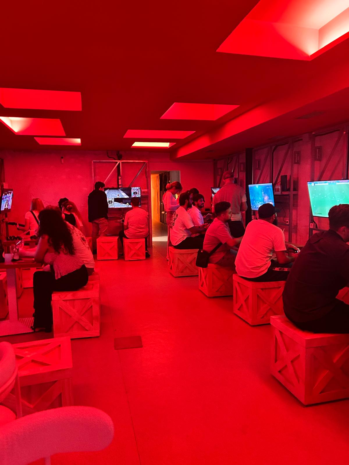 People enjoying a private party at Glitch Bar